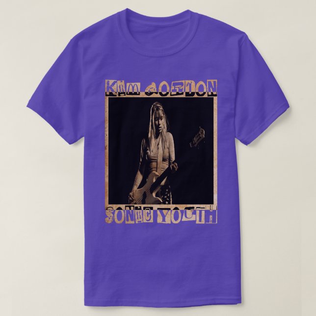 Camiseta kim gordon vintage (Frente do Design)