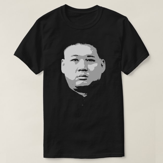 Camiseta Kim Jong Un (Frente do Design)