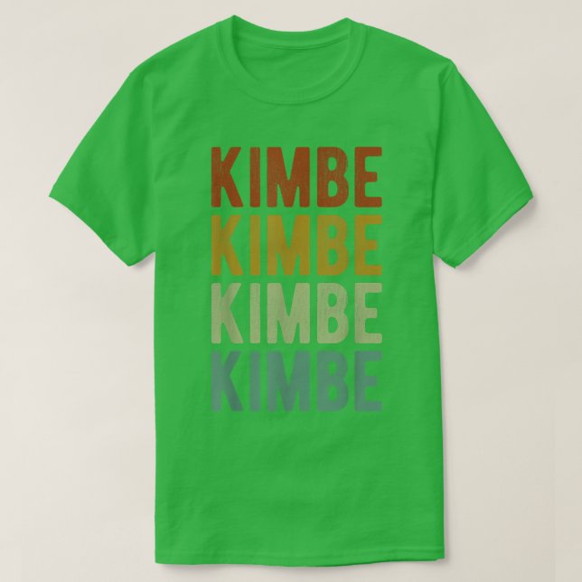 Camiseta Kimbe City Papua Nova Guiné Retro (Frente do Design)