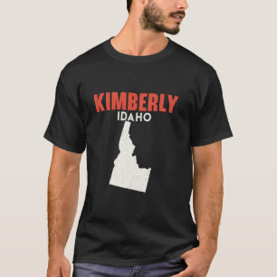 Camiseta Kimberly Idaho EUA Estado Americano Viagem Idahoan