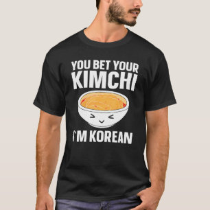 Camiseta Kimchi, aposte que o Kimchi sou coreano