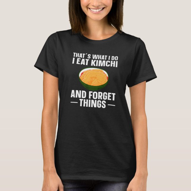 Camiseta Kimchi Coreana - Comida Asiática da Cuisine (Frente)