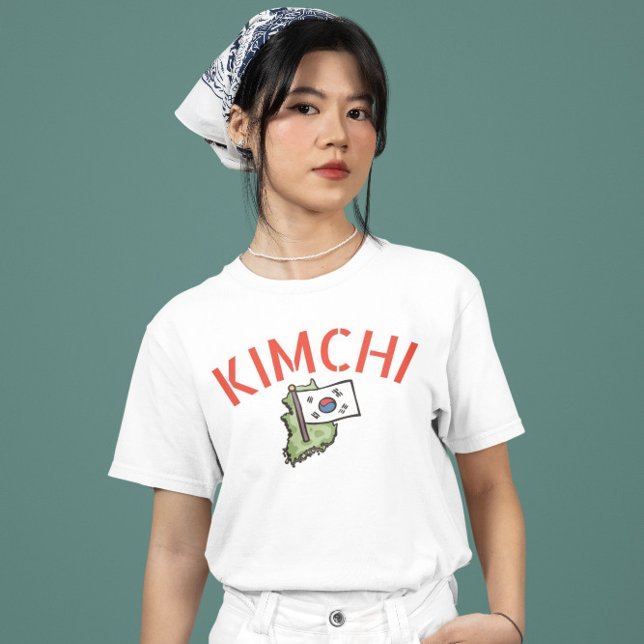 Camiseta kimchi fofo  (Criador carregado)