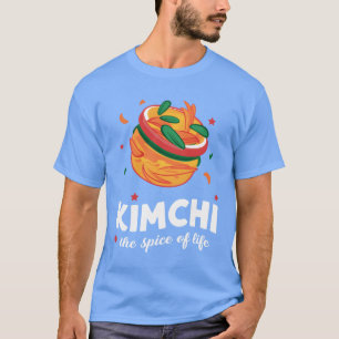Camiseta Kimchihe Tempero Da Vida Entusiastas De Comida Cor