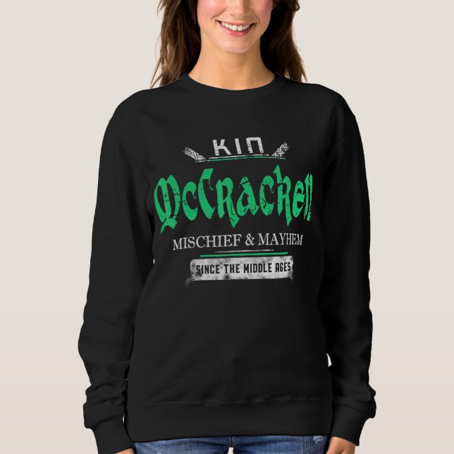 Camiseta Kin Mccracken Mishead E Mayhem Desde O Meio (Frente)