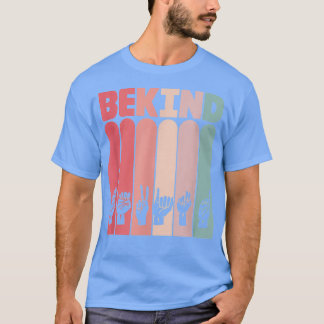 Camiseta Kind Asl Sign Language Deaf Interpreter 2