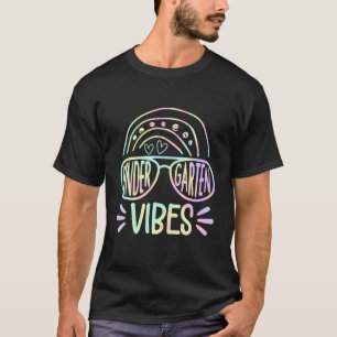 Camiseta Kindegarten Vibes Engraçado Professor Alunos De Vo