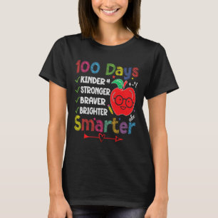 Camiseta Kinder Mais Inteligente Mais Forte Mais Brilhante