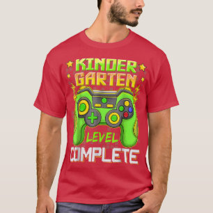 Camiseta Kindergarten completa a graduação do Mais velho de