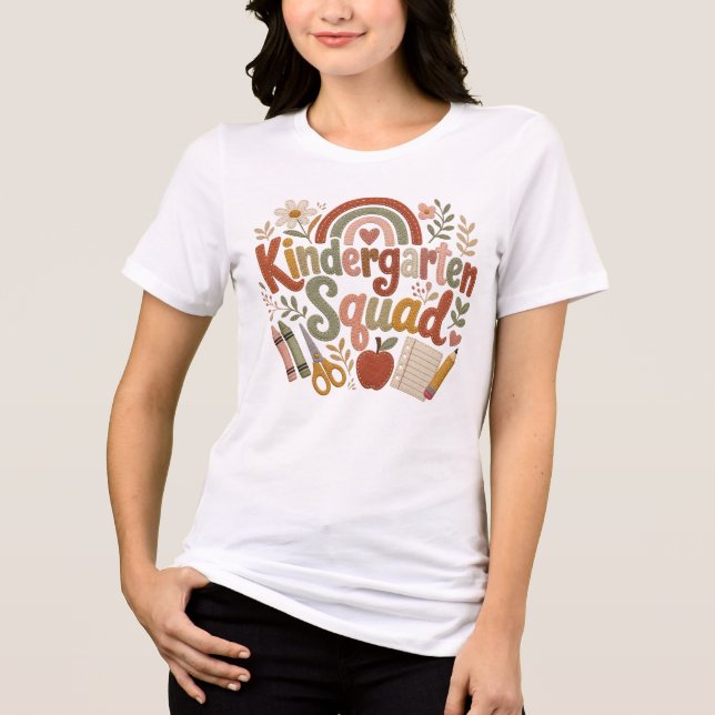 Camiseta Kindergarten Squad (Frente)
