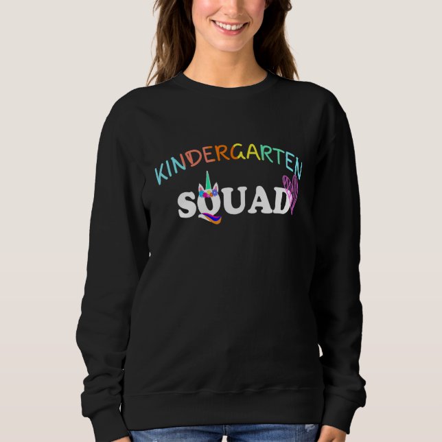 Camiseta Kindergarten Squad Unicorn Kindergarten (Frente)
