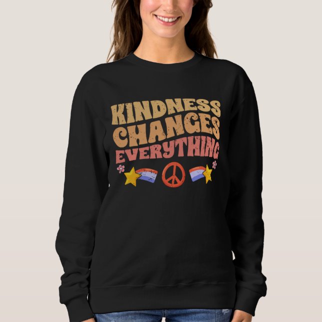 Camiseta Kindness Changes Everything A Humanity Motivationa (Frente)