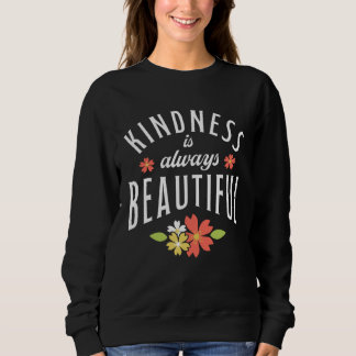 Camiseta Kindness Is Always Beautiful Anti Bullying Retro V