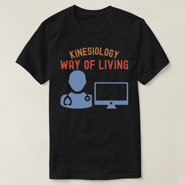 Camiseta Kinesiologia - Modo de Vida (Frente do Design)