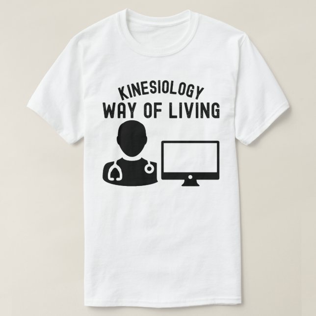 Camiseta Kinesiologia - Modo de Vida (Frente do Design)