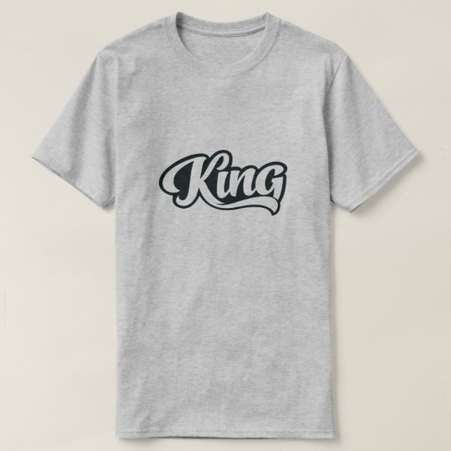 Camiseta king (Frente do Design)