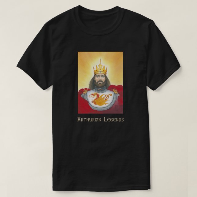 Camiseta King Arthur (Frente do Design)