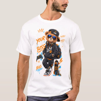 Camiseta King Bear Streetwear