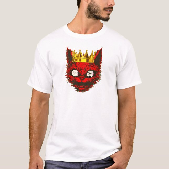 Camiseta King Cat (Frente)