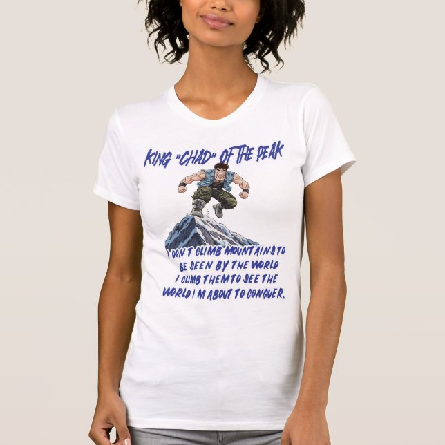 CAMISETA KING ‘CHAD’ OF THE PEAK” (Frente)