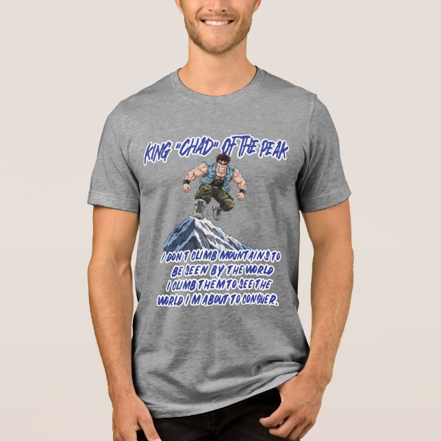CAMISETA KING ‘CHAD’ OF THE PEAK” (Frente)