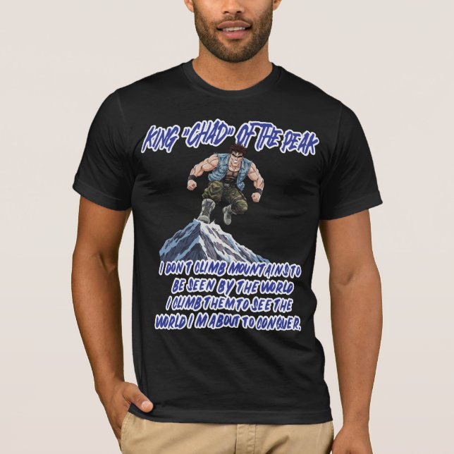 CAMISETA KING ‘CHAD’ OF THE PEAK” (Frente)