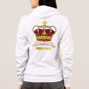 Camiseta King Charles III Union Jack Flag Hoodie