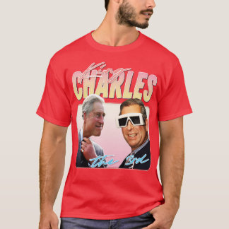 Camiseta King Charles Retro Aestético Fan Design 2