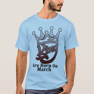 Camiseta King é nascer na marcha