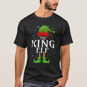 Camiseta King Elf Xmas Matching Family Group Gran