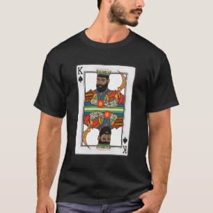 Camiseta King Espades African American Card Halloween
