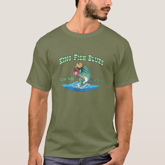 Camiseta King Fish Blues Fest 2010 (Frente)