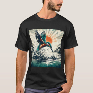 Camiseta King Fisher, Arte Gerado por IA
