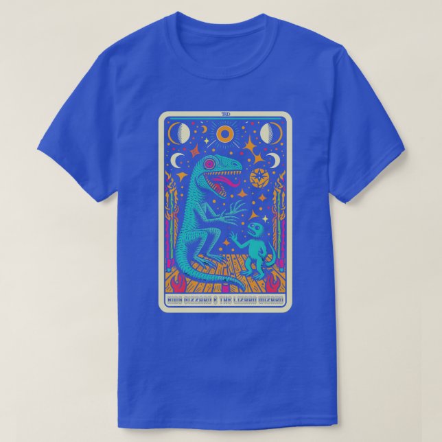 Camiseta King Gizzard E O Assistente De Lizard 1 (Frente do Design)