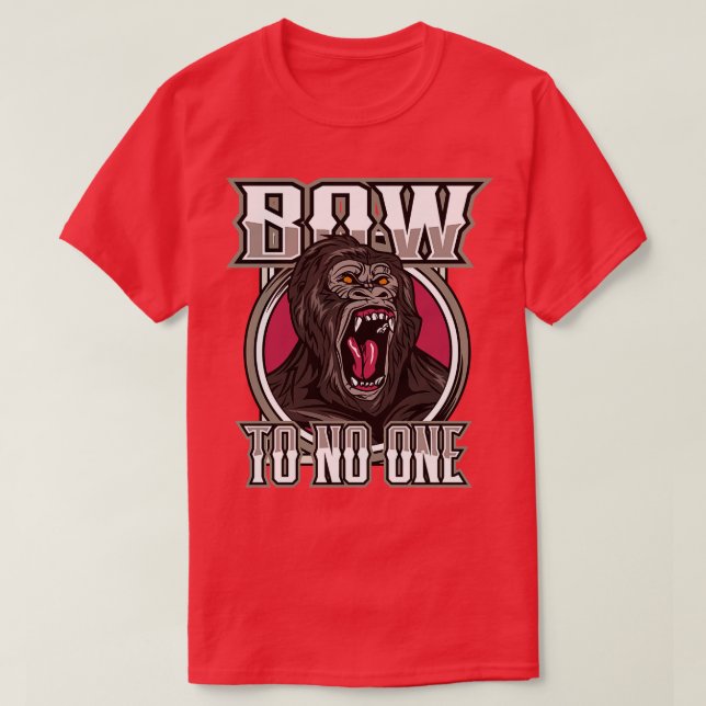 CAMISETA KING GORILLA (Frente do Design)
