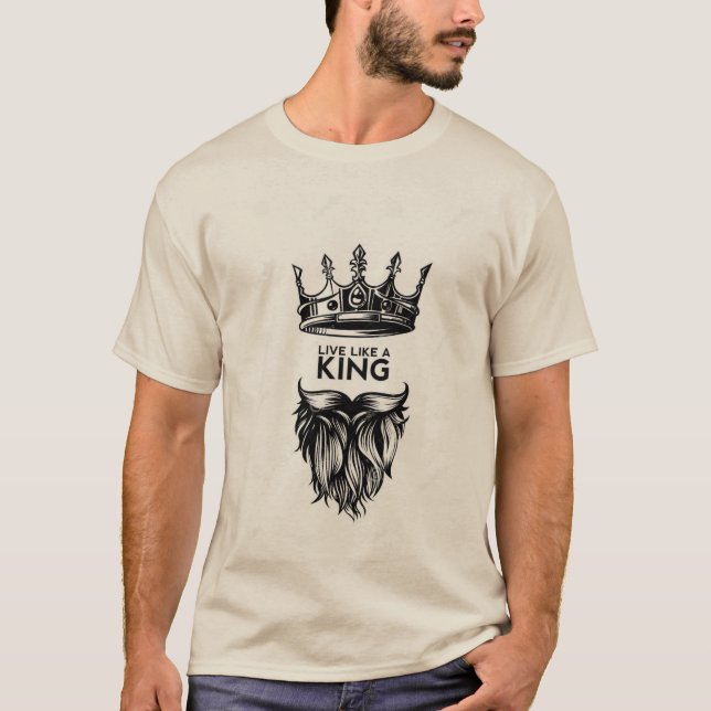 Camiseta King impressão shirt (Frente)