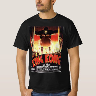 Camiseta King Kong Scifi Alien Comic Comics 80s 70s Retro