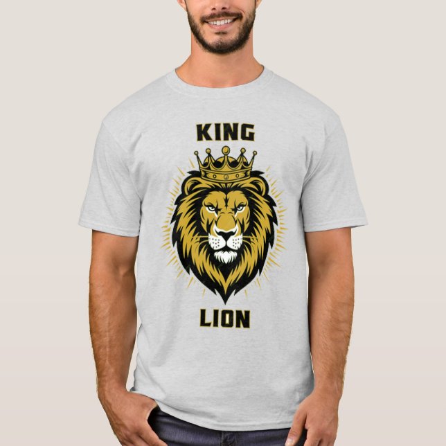 CAMISETA KING LION (Frente)