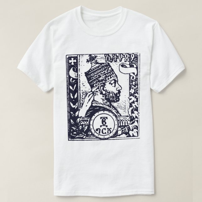 Camiseta King Menelik (Frente do Design)