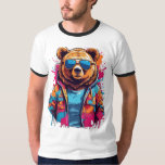 Camiseta King of the Wild<br><div class="desc">A fierce bear design that captures the strength and freedom of the wild. Great for animal lovers and outdoor adventurers.</div>