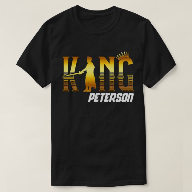 Camiseta King Peterson (Frente do Design)