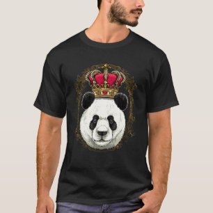 Camiseta King Queen Giant Panda Princess Animal Bear