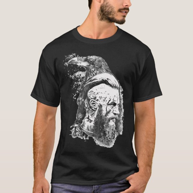 Camiseta KING RAGNAR LOTHBROK - VIKINGS Premium T Shirt (Frente)