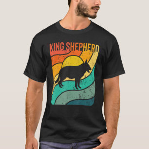 Camiseta King Shepherd Vintage Sunset Mãe Pai