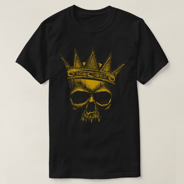 Camiseta King Skull (Frente do Design)