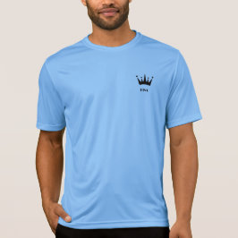 Camiseta KING Texto Personalizado Coroa Preta Masculino Spo