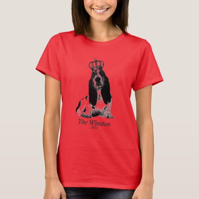 Camiseta King The Winston Burnout T Shirt (Frente)