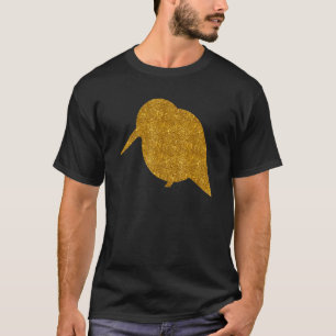 Camiseta Kingfiser Para Mulheres Meninas Animais De Aves