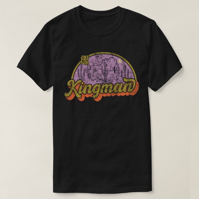 Camiseta Kingman, Arizona (Frente do Design)