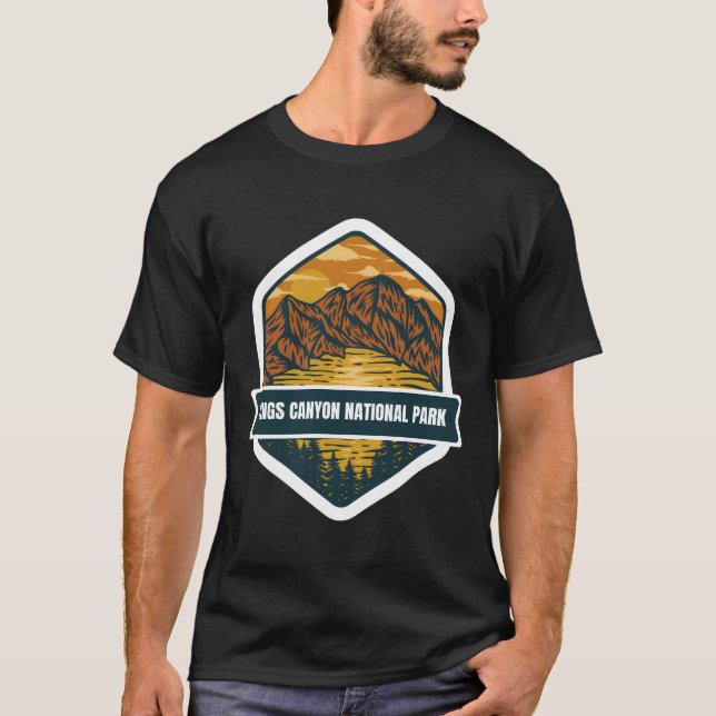 Camiseta Kings Canyon � Espírito das Montanhas (Frente)